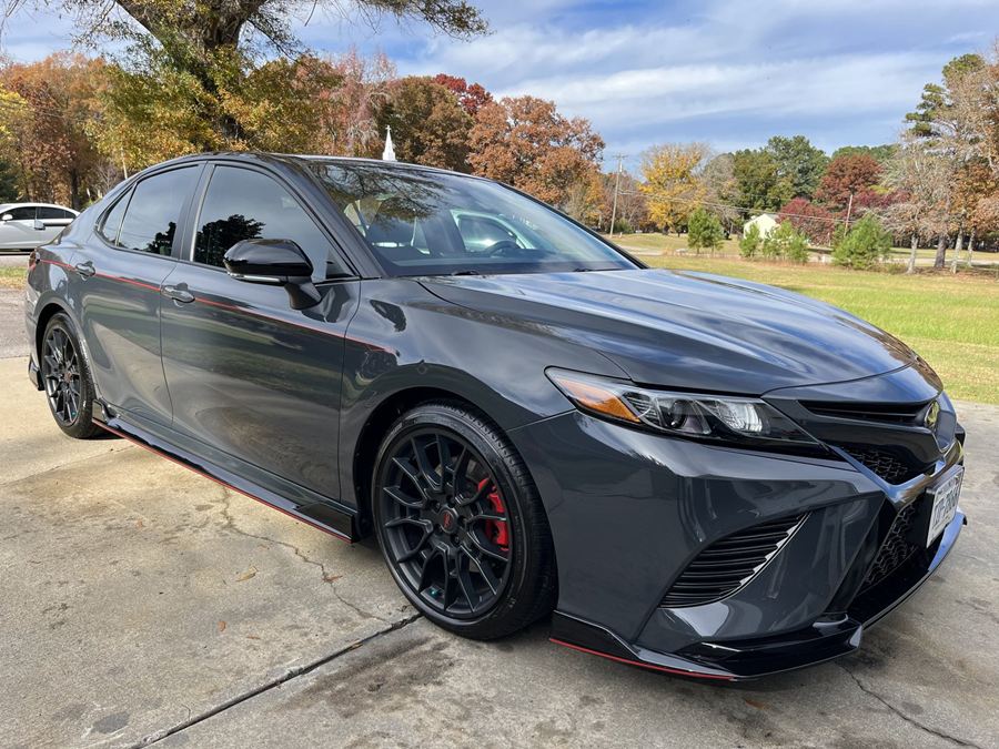Toyota Camry TRD after a full exterior detail by Perfection Shine Co. in Danville, VA